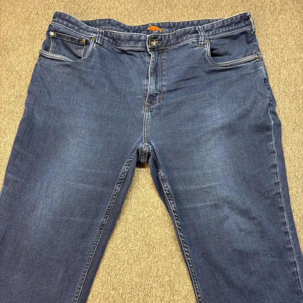 Tommy Bahama Jeans Men's Blue Denim Straight Leg Casual Comfort 40x32 Fits 44X29